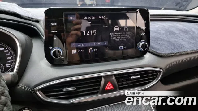 Hyundai The New Santa Fe 2020 Белый из Кореи, фото 5