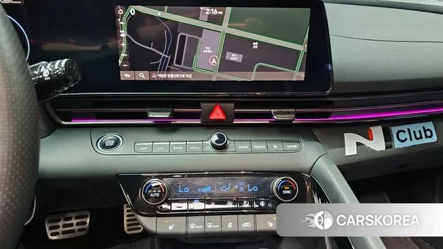 Hyundai The New Avante (CN7) 2023 Небесно-голубой из Кореи, фото 5