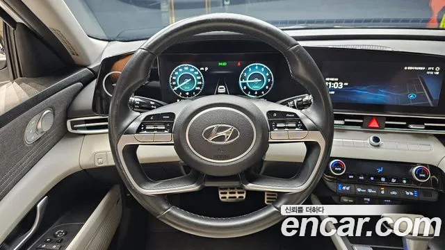Hyundai Avante (CN7) 2020 Белый из Кореи, фото 5