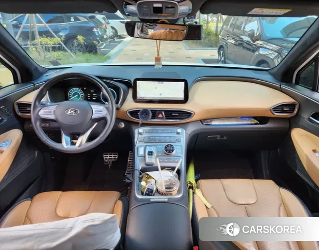 Hyundai The New Santa Fe 2021 Белый из Кореи, фото 5