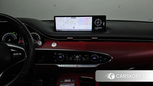 Genesis GV70 2021 Красный из Кореи, фото 5