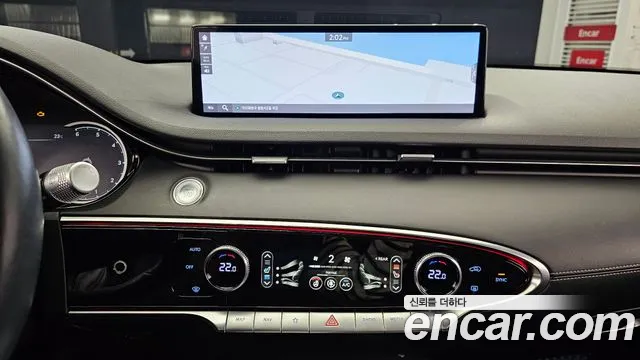 Genesis GV70 2021 Синий из Кореи, фото 5