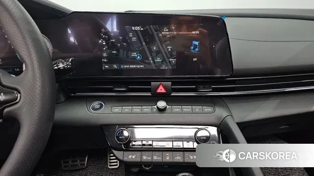 Hyundai The New Avante (CN7) 2024 Черный из Кореи, фото 5