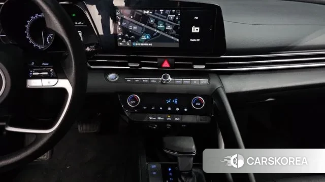 Hyundai Avante Hybrid (CN7) 2022 Белый из Кореи, фото 5