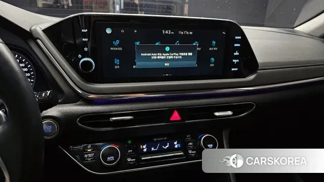 Hyundai Sonata Hybrid (DN8) 2021 Белый из Кореи, фото 5