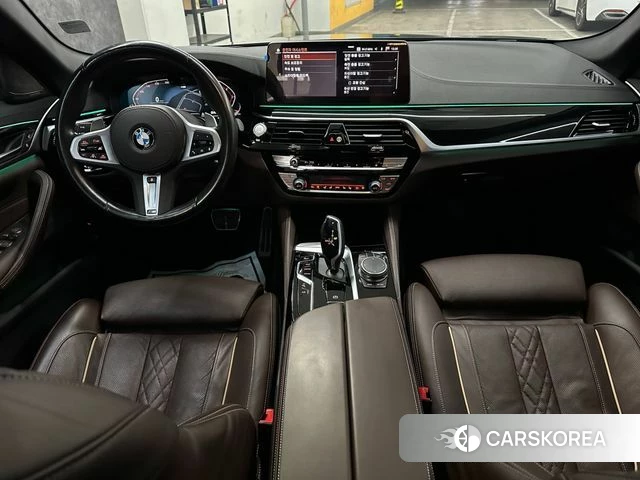 BMW 5 Series (G30) 2023 Синий из Кореи, фото 5