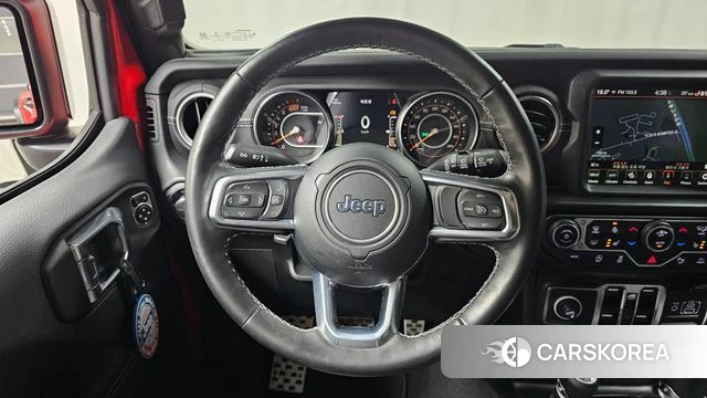 Jeep Wrangler (JL) 2021 Красный из Кореи, фото 5