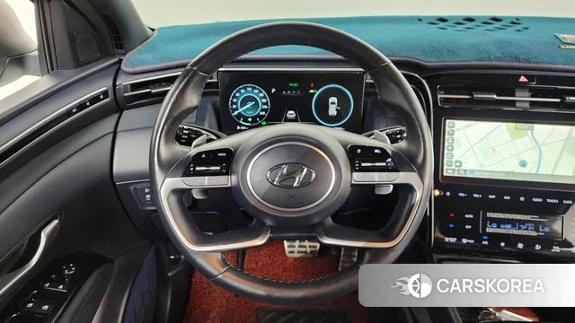Hyundai Tucson Hybrid (NX4) 2022 Белый из Кореи, фото 5