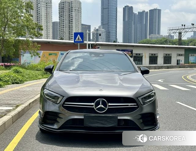 Mercedes-Benz Class A AMG 2023 Серебристо-серый из Китая, фото 5