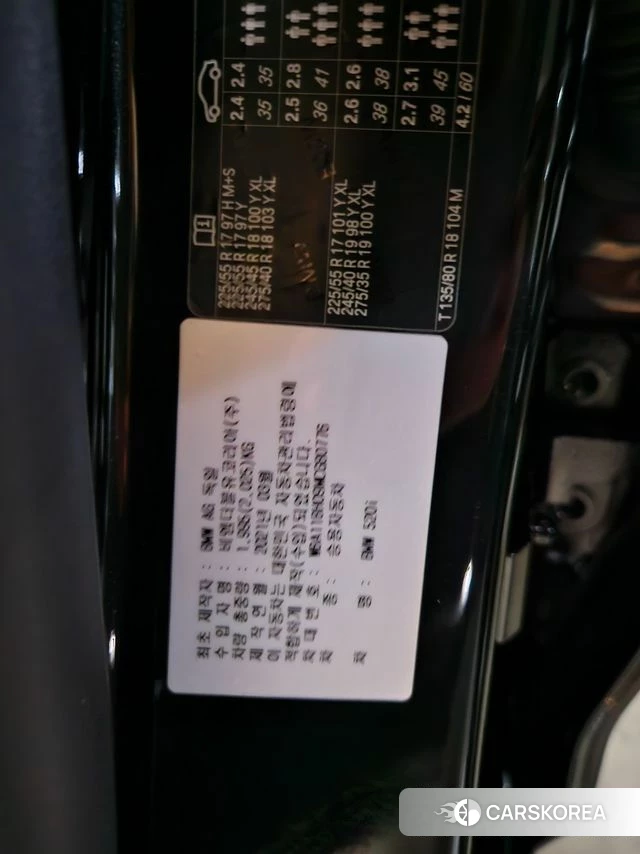 BMW 5 Series (G30) 2021 Черный из Кореи, фото 5