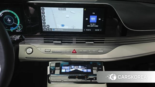 Hyundai The New Grandeur IG Hybrid 2022 Белый из Кореи, фото 5