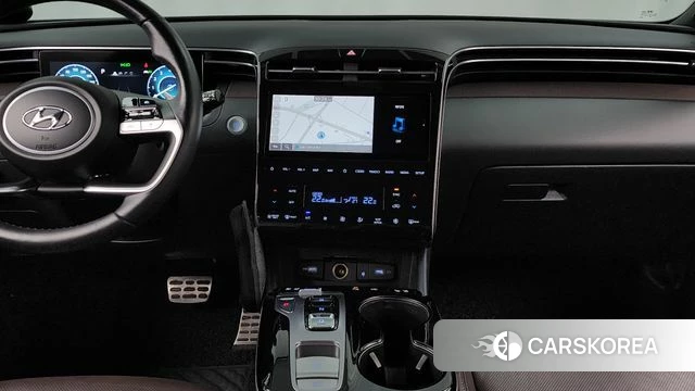 Hyundai Tucson Hybrid (NX4) 2020 Черный из Кореи, фото 5