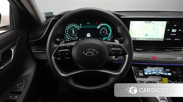 Hyundai The New Grandeur IG Hybrid 2021 Белый из Кореи, фото 5