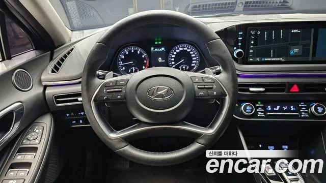 Hyundai Sonata (DN8) 2022 Черный из Кореи, фото 5