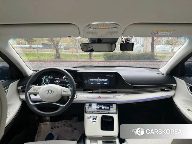 Hyundai The New Grandeur IG Hybrid 2021 Темно-зеленый из Кореи, фото 5