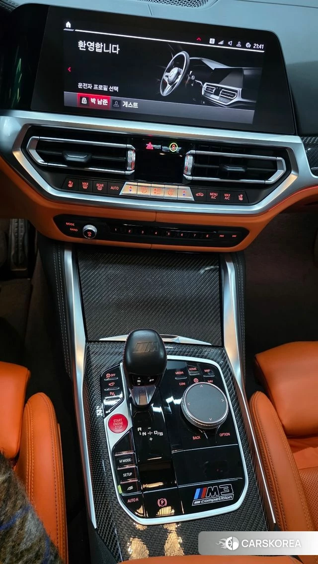 BMW M3 (G80) 2021 Черный из Кореи, фото 5