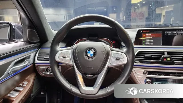 BMW 7 Series (G11) 2021 Черный из Кореи, фото 5