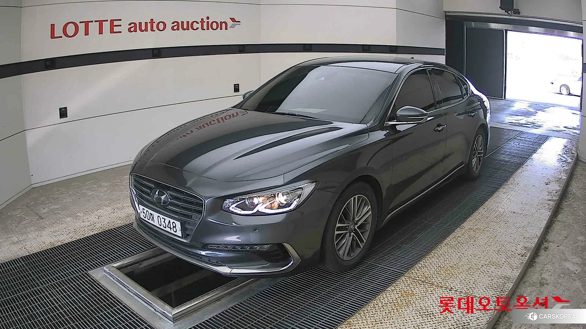 Hyundai Grandeur 2019 Nocturne Gray из Кореи, фото 5