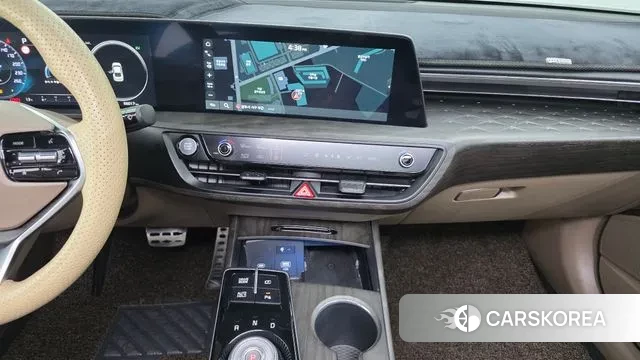 Kia K8 Hybrid 2022 Белый из Кореи, фото 5