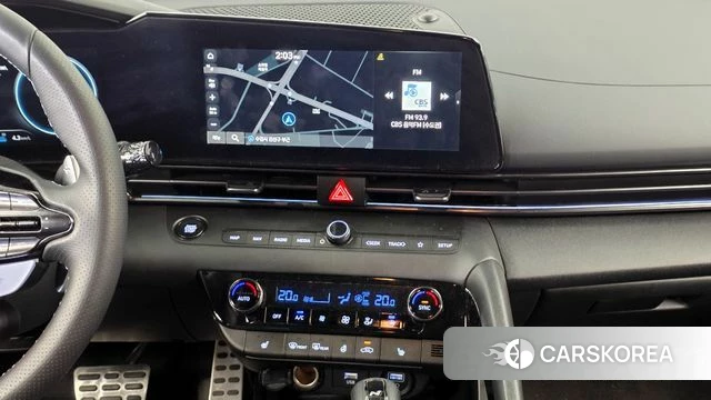 Hyundai Avante (CN7) 2022 Небесно-голубой из Кореи, фото 5