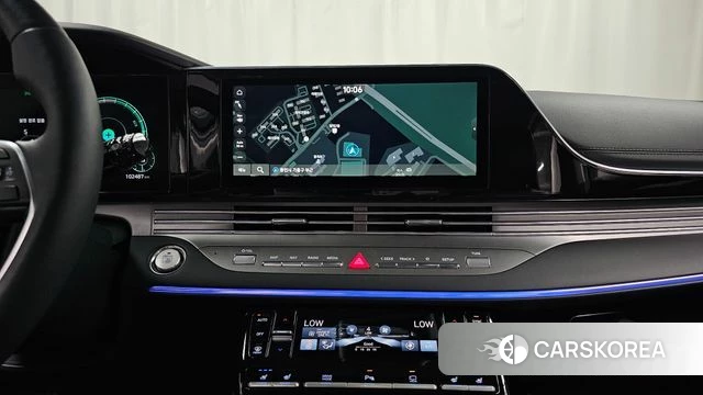 Hyundai The New Grandeur IG Hybrid 2021 Белый из Кореи, фото 5