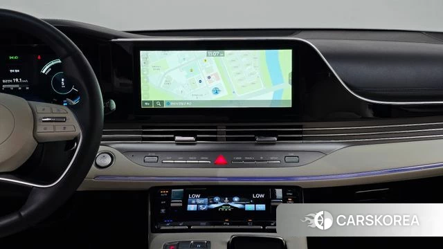 Hyundai The New Grandeur IG Hybrid 2022 Белый из Кореи, фото 5