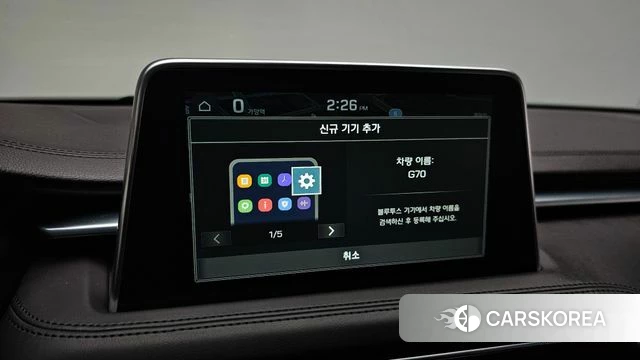 Genesis G70 2019 Серый из Кореи, фото 5