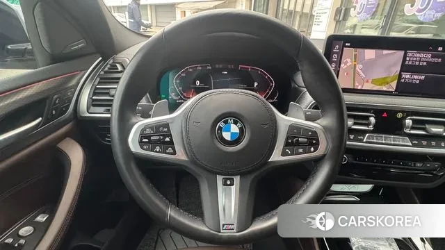 BMW X4 (G02) 2023 Небесно-голубой из Кореи, фото 5