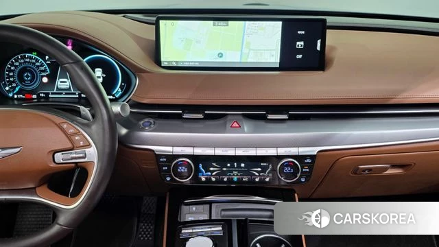 Genesis G80 (RG3) 2023 Синий из Кореи, фото 5