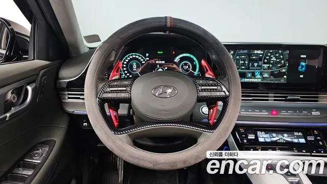 Hyundai The New Grandeur IG Hybrid 2021 Черный из Кореи, фото 5