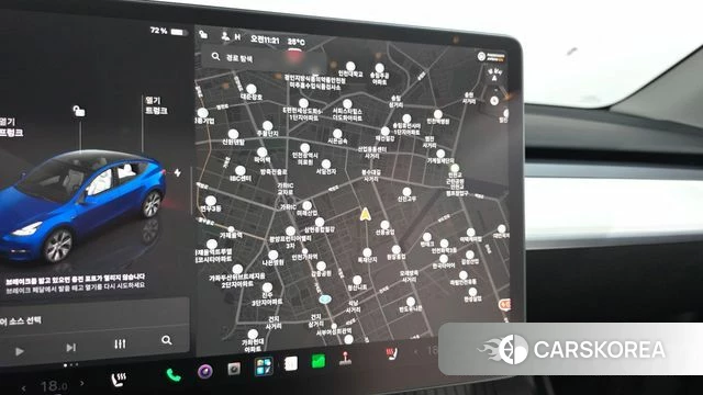 Tesla Model Y 2023 Синий из Кореи, фото 5