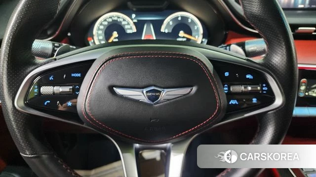 Genesis GV70 2021 Красный из Кореи, фото 5