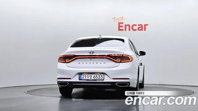 Hyundai Grandeur IG 2019 Белый из Кореи, фото 5