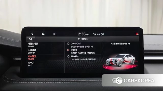 Genesis The New G70 2024 Синий из Кореи, фото 5