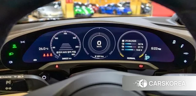 Porsche Taycan 2022 Синий из Кореи, фото 5