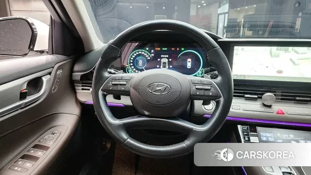 Hyundai The New Grandeur IG Hybrid 2020 Белый из Кореи, фото 5