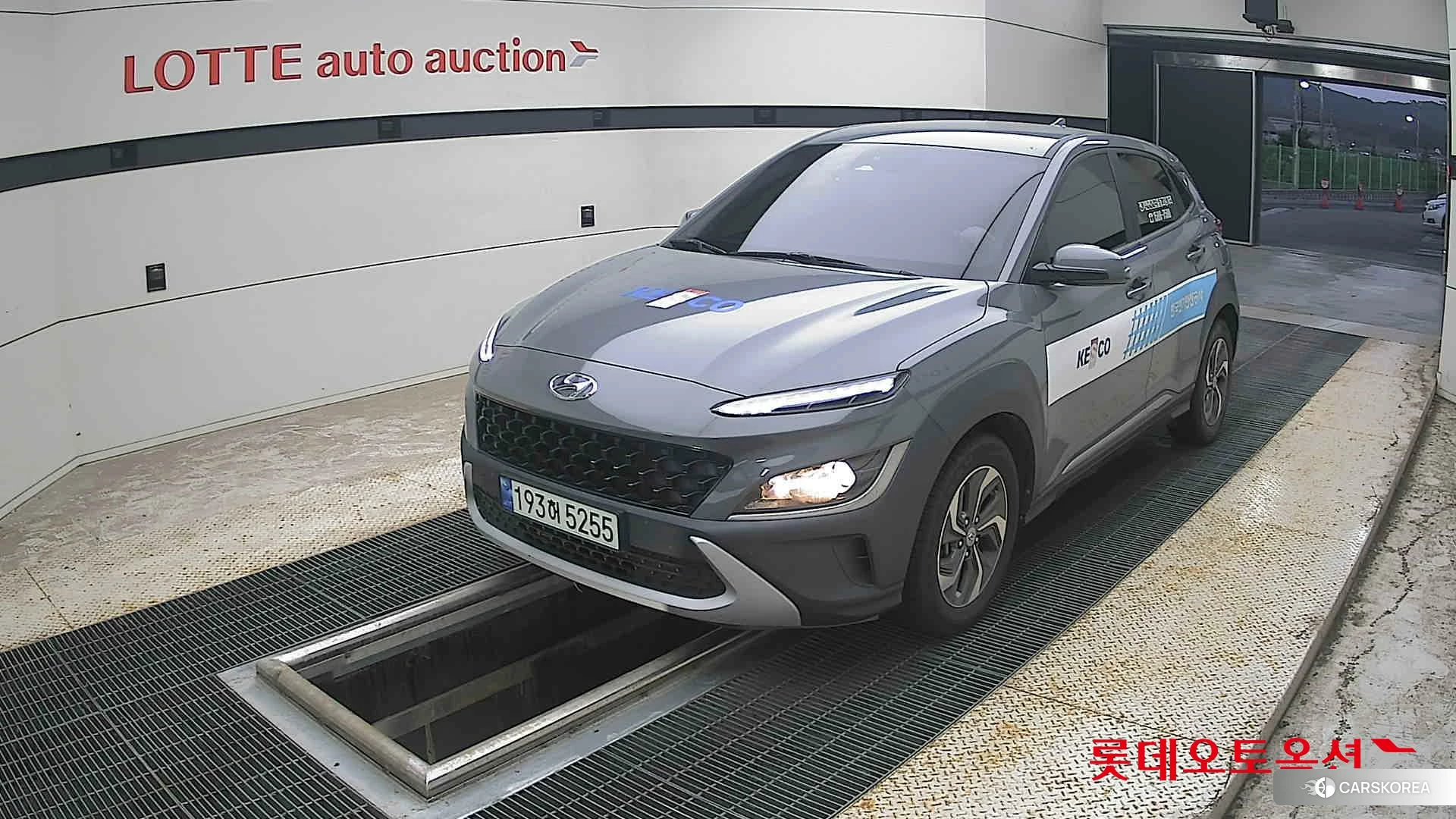 Hyundai Kona Hybrid 2023 Galactic Grey Metallic из Кореи, фото 5