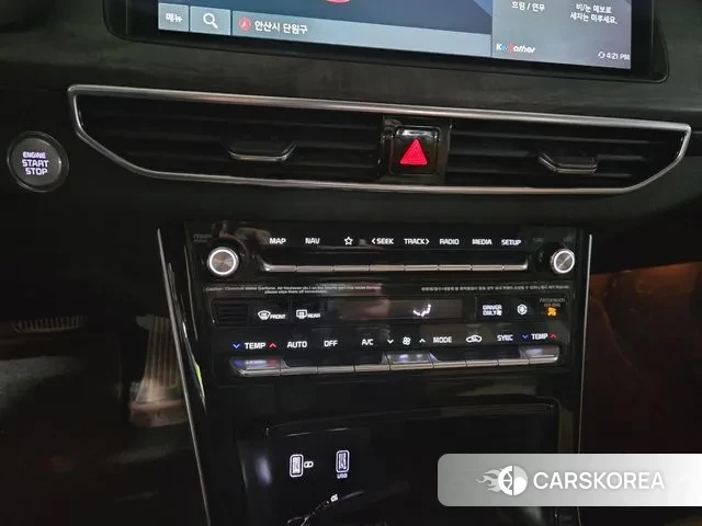 Kia K7 Premier Hybrid 2021 Черный из Кореи, фото 5