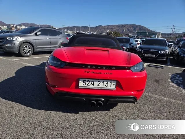 Porsche 718 Boxster 2018 Красный из Кореи, фото 5