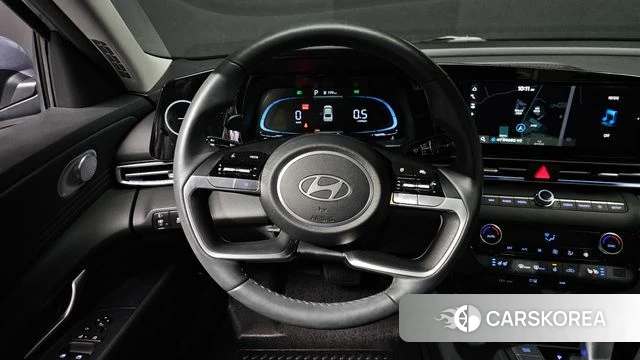 Hyundai The New Avante (CN7) 2024 Небесно-голубой из Кореи, фото 5