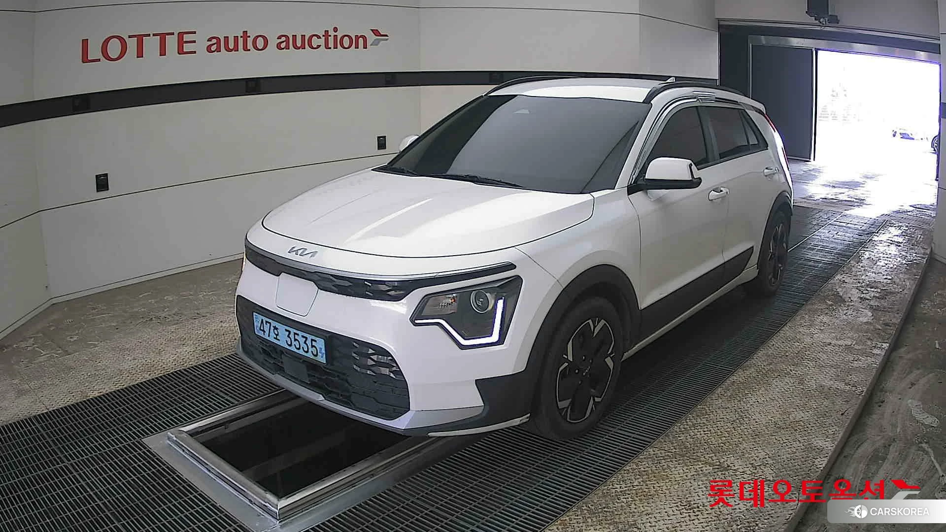 Kia Niro EV 2023 Snow White Pearl (optional) из Кореи, фото 5