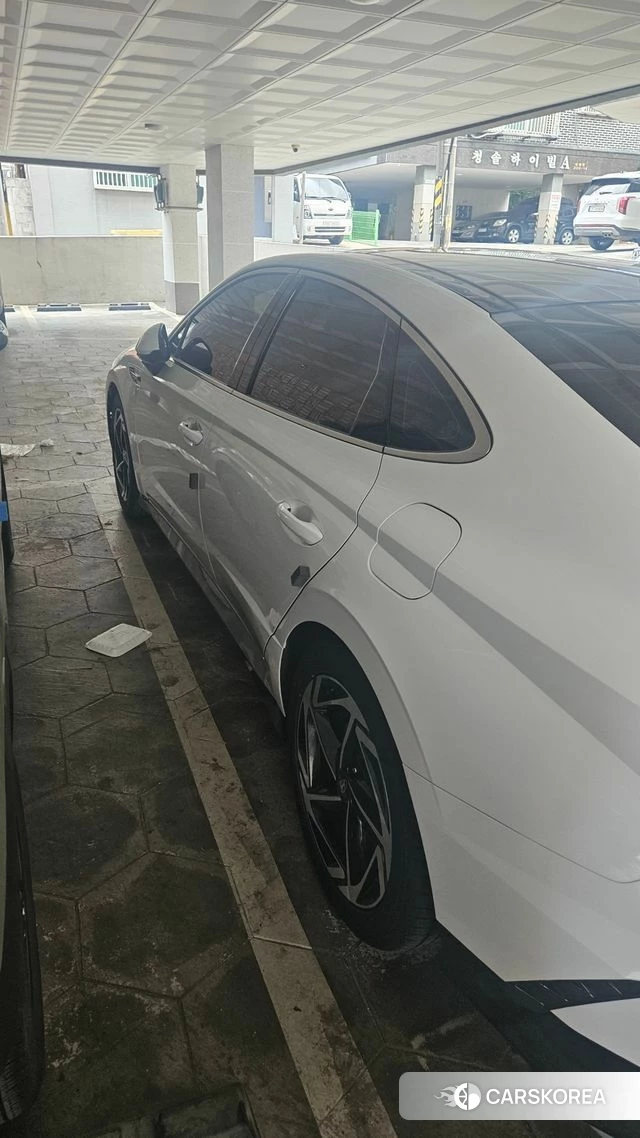 Hyundai Sonata D Edge Hybrid (DN8) 2024 Белый из Кореи, фото 5