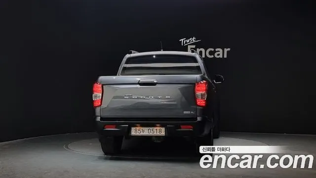 Ssangyong Rexton Sports 2019 Серый из Кореи, фото 5