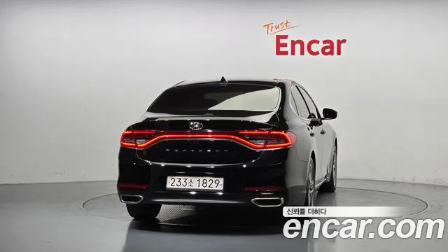 Hyundai Grandeur IG 2018 Черный из Кореи, фото 5