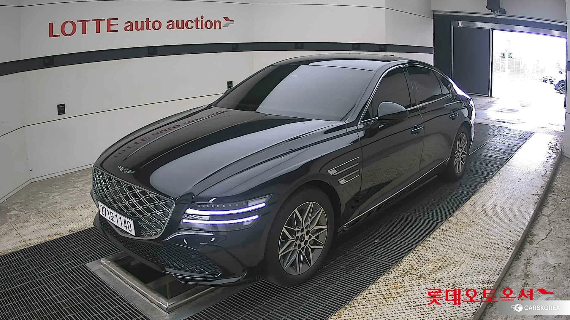 Hyundai G80 2025 Beak Black из Кореи, фото 5