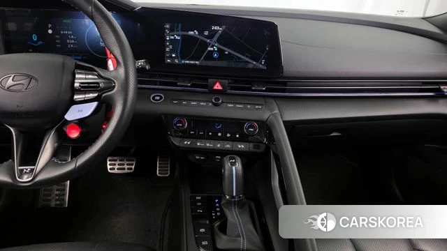 Hyundai The New Avante (CN7) 2024 Небесно-голубой из Кореи, фото 5