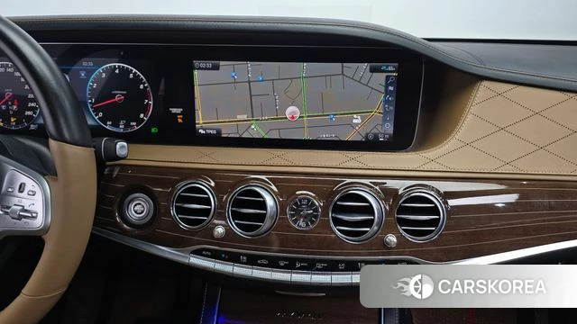 Mercedes-Benz S-Class W222 2020 Темно-зеленый из Кореи, фото 5