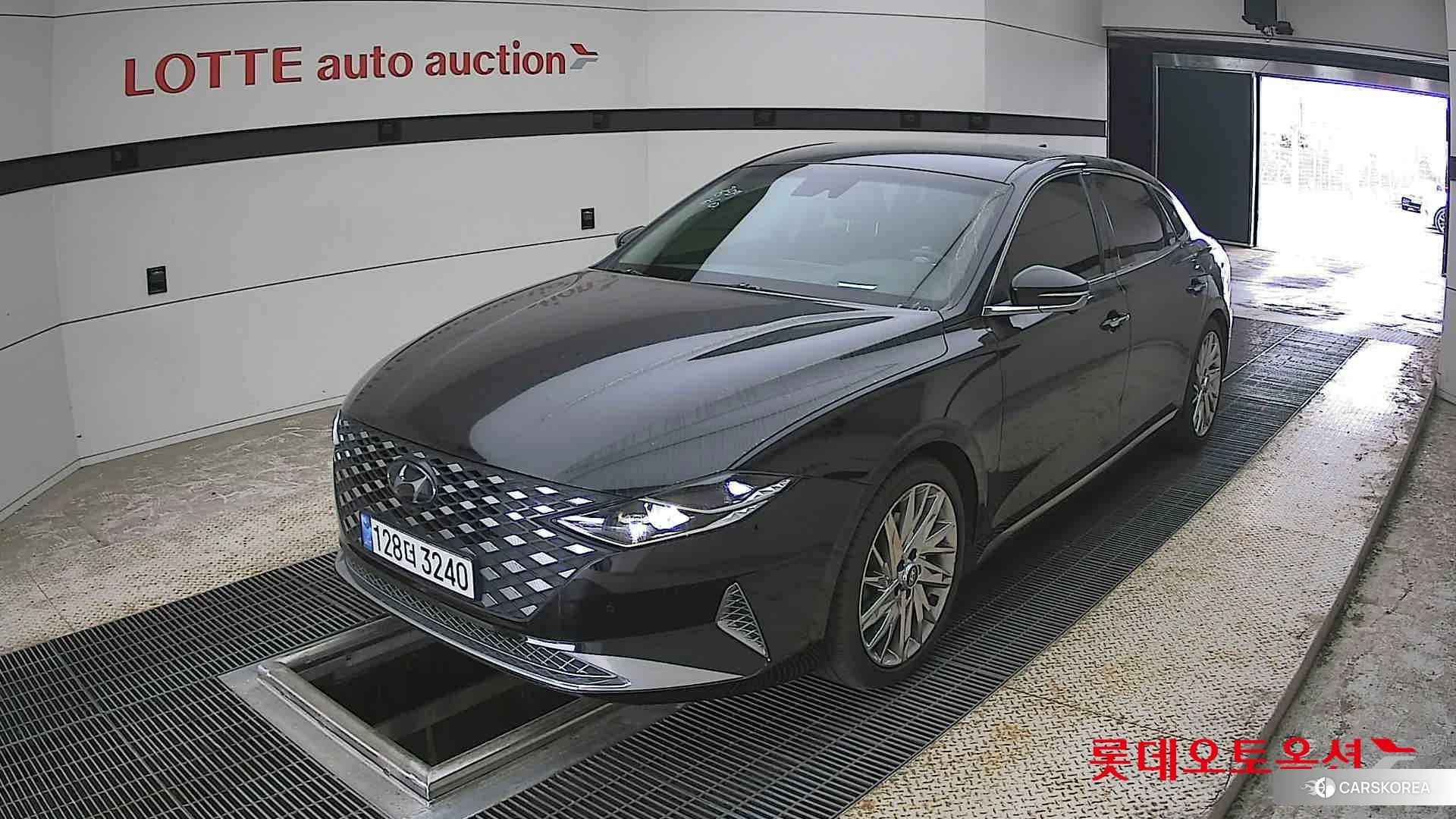 Hyundai Grandeur 2022 Черный из Кореи, фото 5