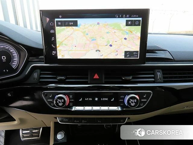 Audi A5 (F5) 2021 Небесно-голубой из Кореи, фото 5