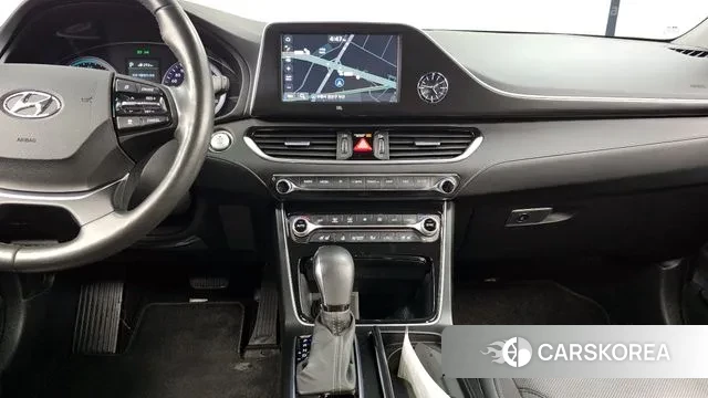 Hyundai Grandeur IG Hybrid 2019 Черный из Кореи, фото 5
